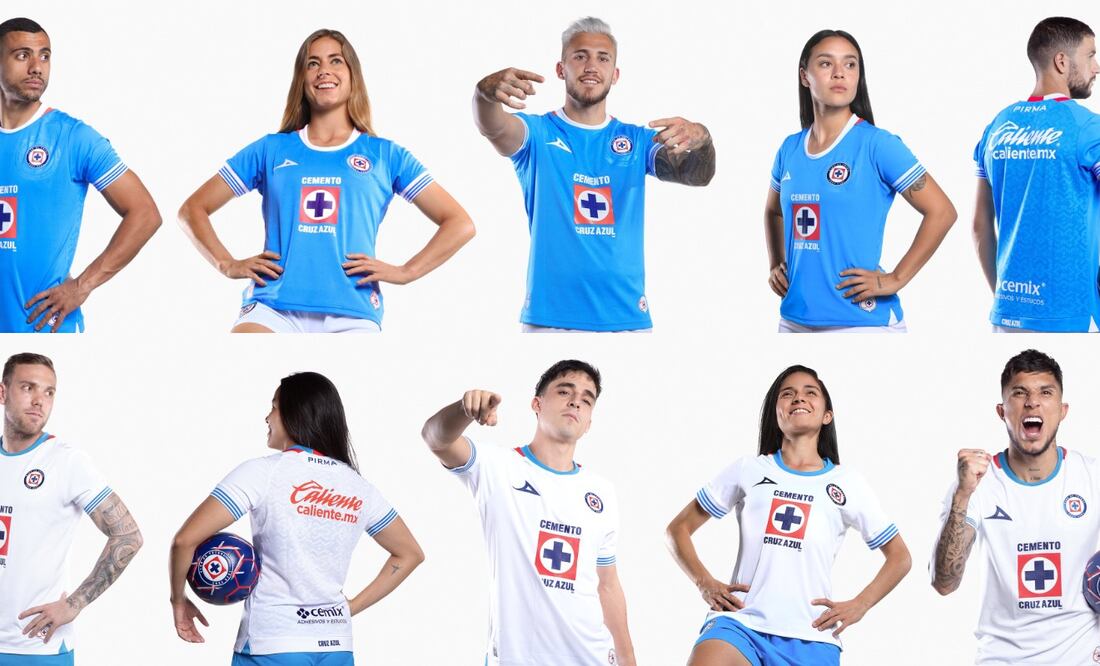 Cruz Azul presenta sus nuevas playeras - Foto: Especial