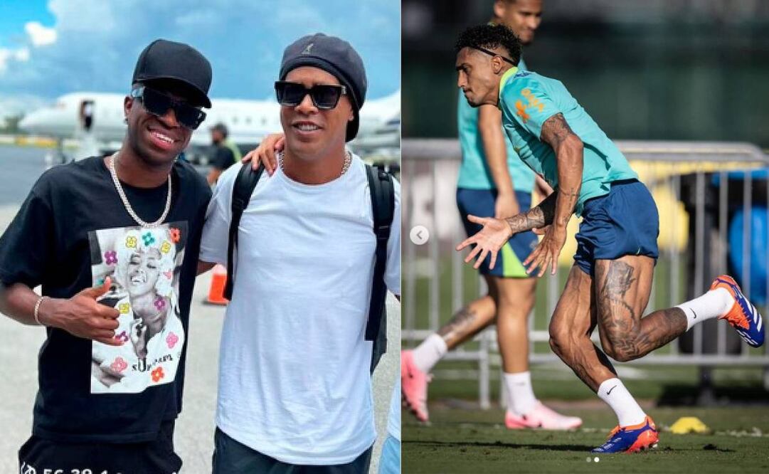 Raphinha cargó contra Ronaldinho luego de asegurar que no apoyara a Brasil en Copa América. Foto: Especial