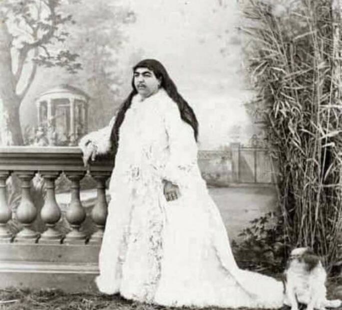 La Princesa iraní que, se dice, rompió con los cánones de belleza