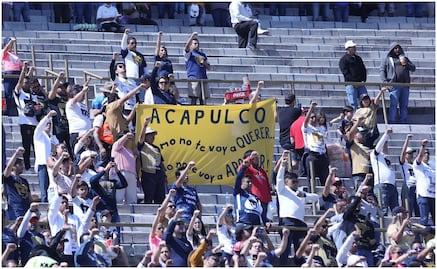 Fanáticada universitaria despliega manta en apoyo a Acapulco: "¿Cómo no te vamos a apoyar?"