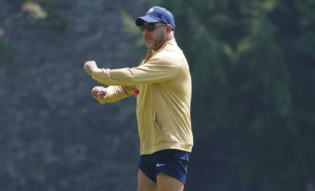 Mohamed sabe que sus Pumas no son favoritos ante Rayados el domingo en CU. Foto: Imago7