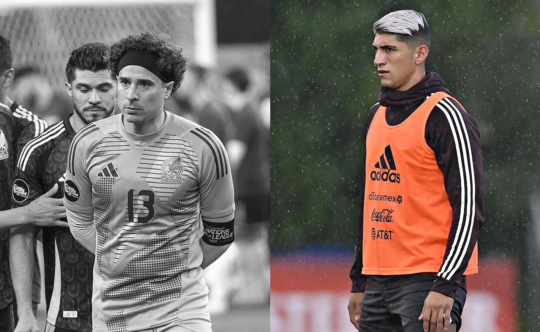 Guillermo Ochoa y Alan Pulido con Selección Mexicana / FOTO: Imago7