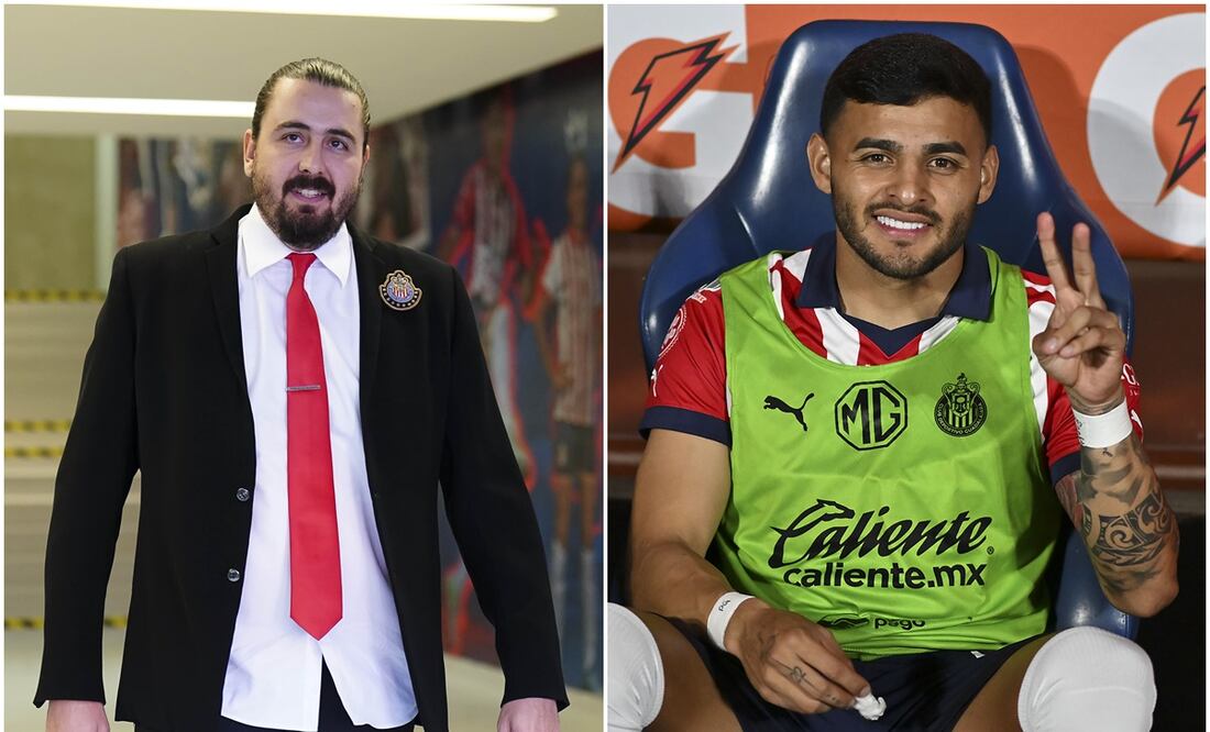 Amaury Vergara y Alexis Vega con Chivas / FOTO: Imago7