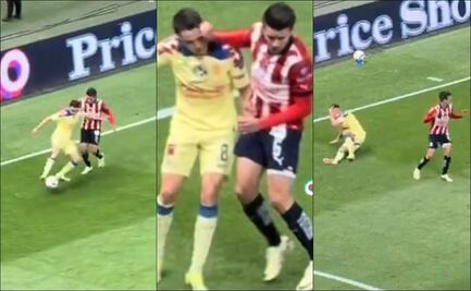 ¿Esta agresión tampoco la vio el VAR? Pavel Pérez se salvó de la roja tras golpear a Fidalgo