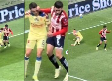 ¿Esta agresión tampoco la vio el VAR? Pavel Pérez se salvó de la roja tras golpear a Fidalgo