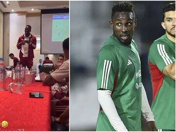 VIDEO: Selección Mexicana le aplica la 'novatada' a Julián Quiñones