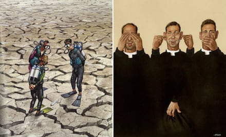 10 ilustraciones que demuestran que nuestra sociedad está agonizando