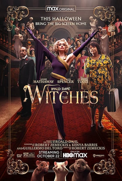 Lanzan tráiler y póster de “The Witches” con Anne Hathaway
