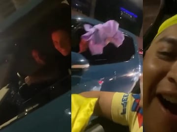 VIDEO: Emilio Azcárraga le regala sudadera a aficionado de América en pleno Periférico