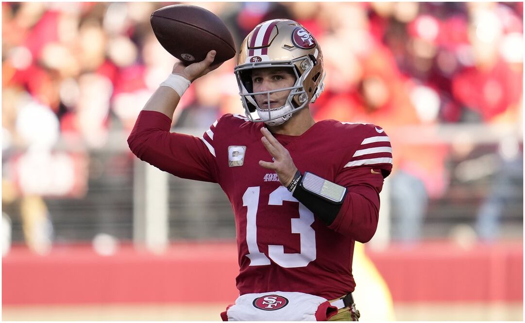 Brock Purdy tuvo un juego perfecto - AP