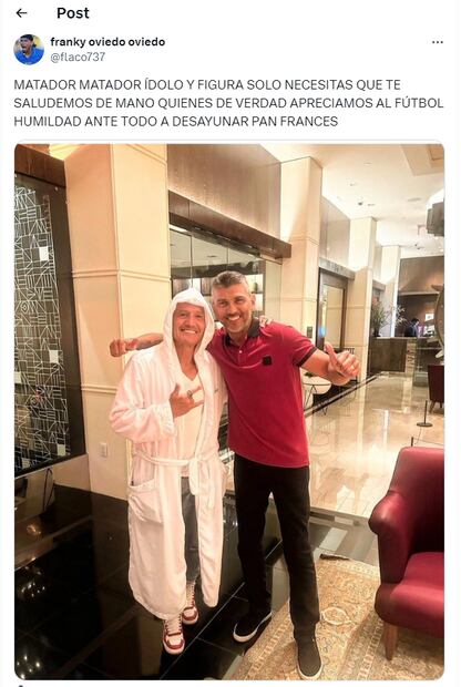 Franky Oviedo y el Matador Hernández jugaron junto en el América a principios del milenio. Foto: Especial