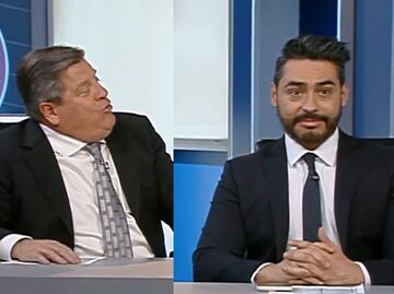 Piojo Herrera le dice flojo a uno de sus compañeros en Fox Sports