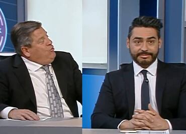 Piojo Herrera le dice flojo a uno de sus compañeros en Fox Sports