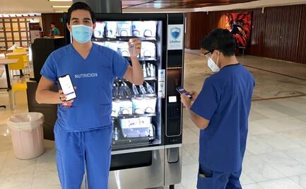 Mexicanos crean máquinas dispensadoras de insumos médicos gratuitos