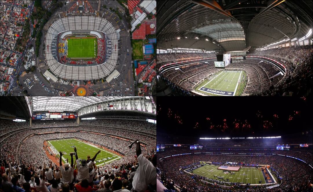 ¿Cuál es el estadio con mayor capacidad de lo que recibirán el Mundial 2026? FOTOS: ESPECIALES