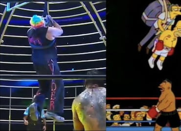 ¡Los Simpson lo hicieron de nuevo! Murder Clown fue rescatado como Homero en la Triplemanía XXXII
