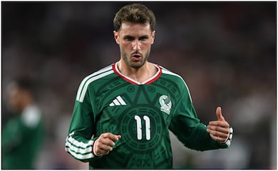 Santiago Giménez y su terrible marca con la Selección Mexicana desde 2022