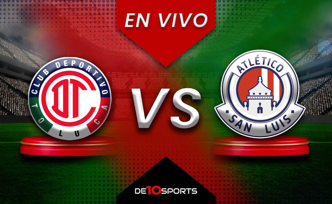 Toluca vs San Luis EN VIVO. Juego ONLINE Jornada 5 | Apertura 2024 Liga MX HOY