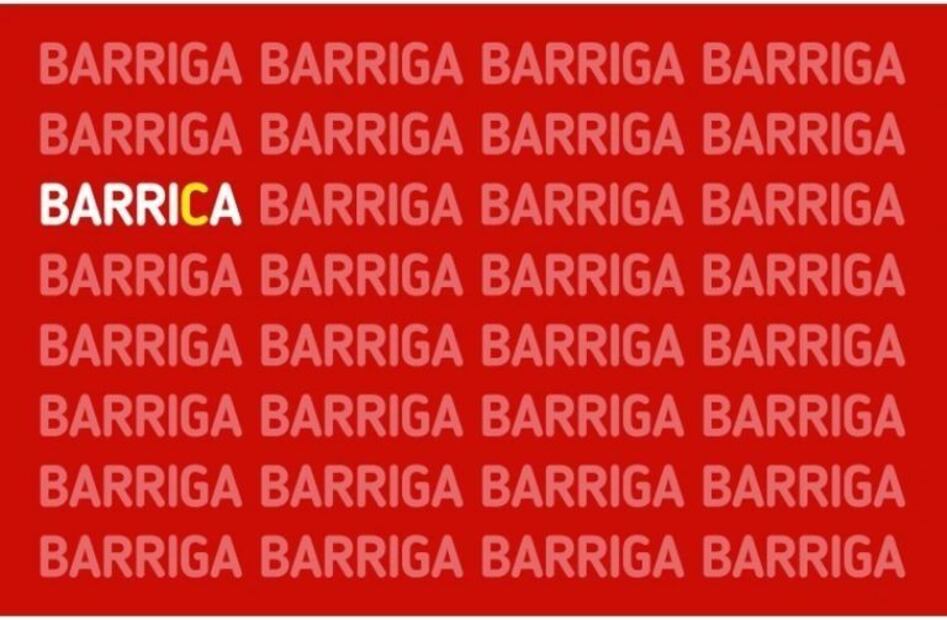 Deberás hallar la palabra "Barrica". ¿Te animás a resolverlo? Fuente: genial.guru