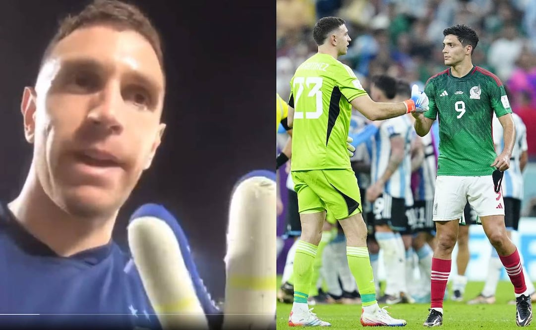 Dibu Martínez pronosticó que Argentina se iba a imponer a México 2-0. Foto: Especial