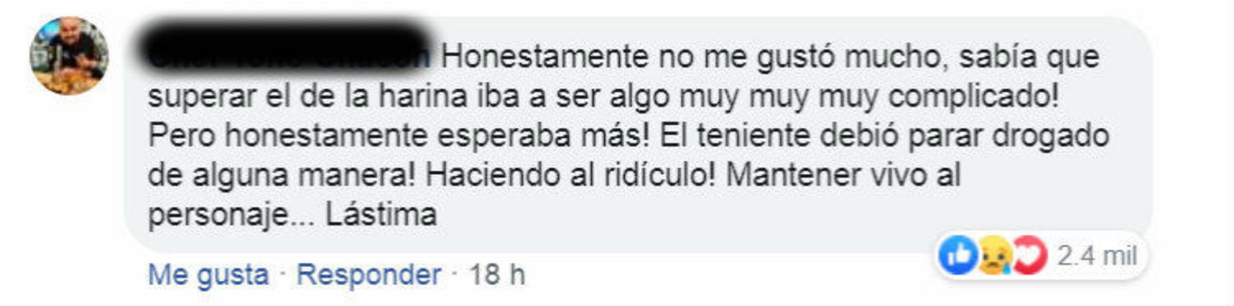 ¿Qué tenemos, Ramírez? El “teniente harina” está de regreso 
