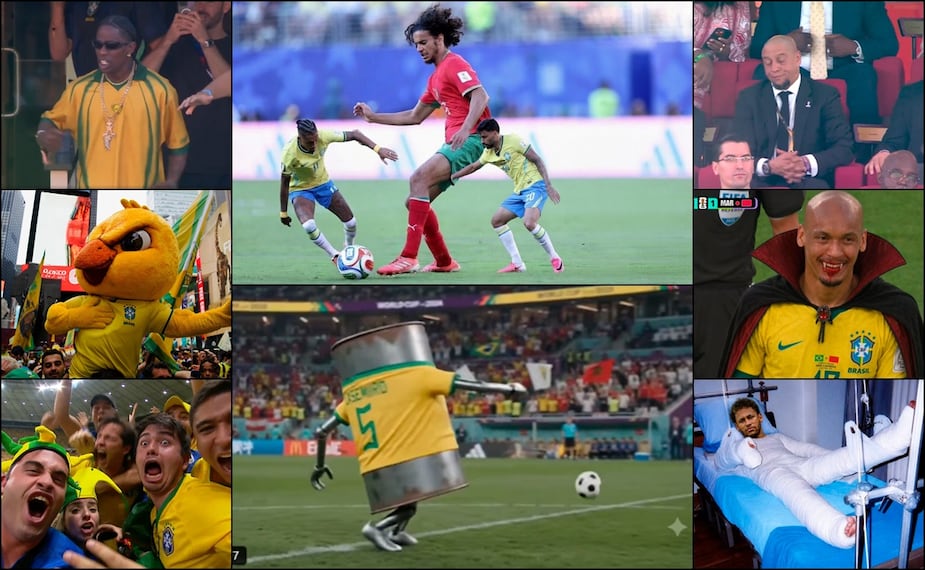 Brasil empata con Marruecos y desata ola de MEMES en las redes sociales. FOTOS: Especiales