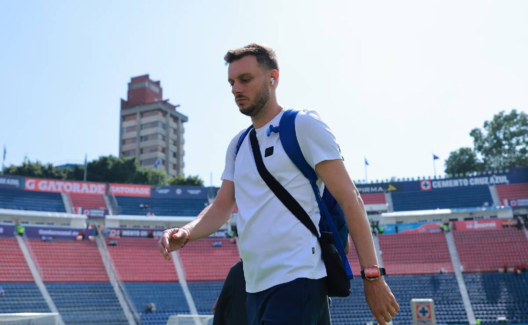 Martín Anselmi aseguró que el liderato general es un objetivo de Cruz Azul. Foto: Imago7