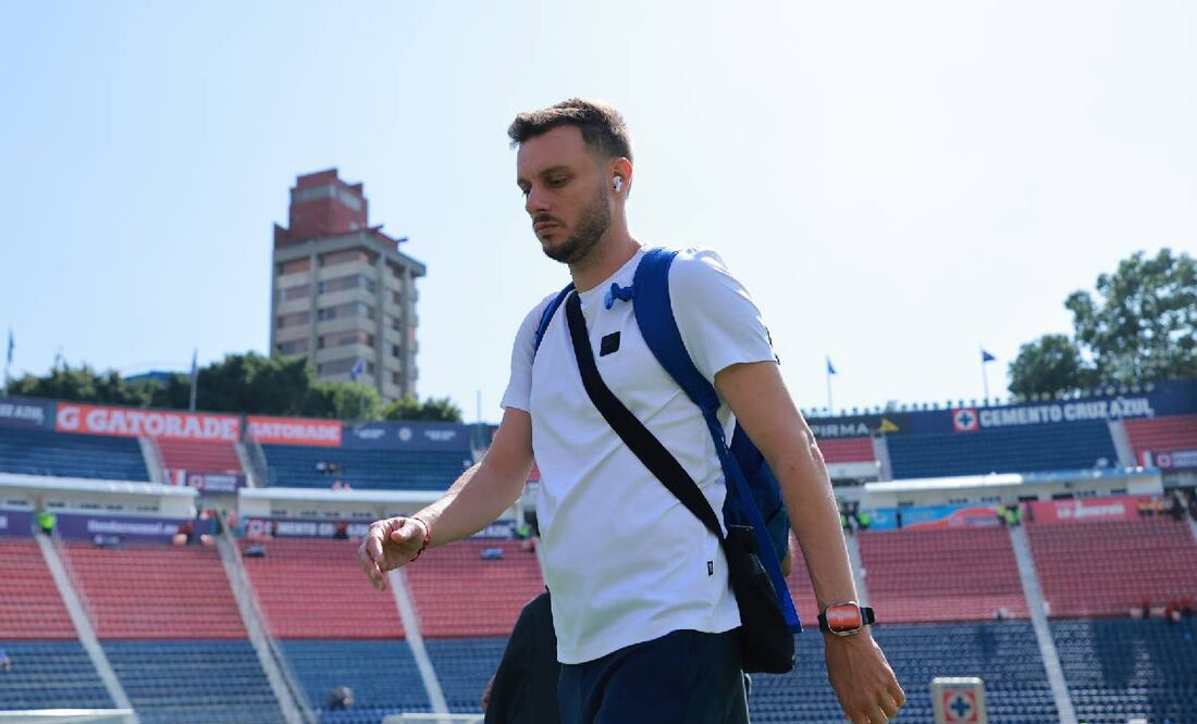 Martín Anselmi aseguró que el liderato general es un objetivo de Cruz Azul. Foto: Imago7