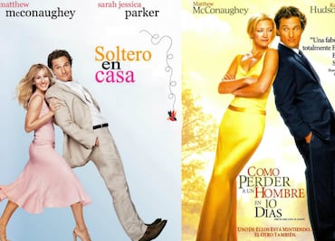 5 películas románticas de Matthew McConaughey que NO te puedes perder