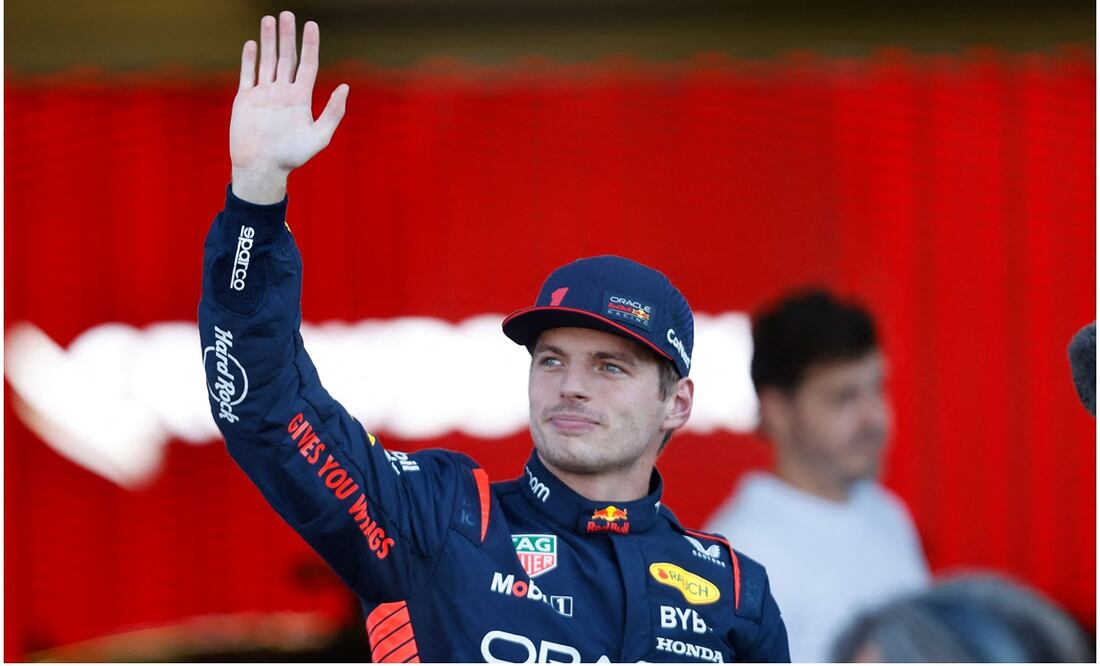 Max Verstappen luego de ganar el GP de Austin / FOTO: AFP