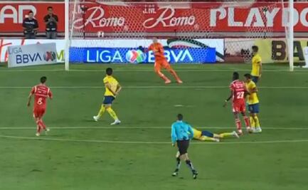 Necaxa ya le está ganando al América con un golazo de Agustín Palavecino