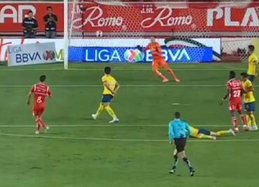 Necaxa ya le está ganando al América con un golazo de Agustín Palavecino