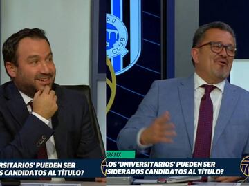 Carlos Hermosillo tuvo un resbalón en pleno programa y se autoalbureó