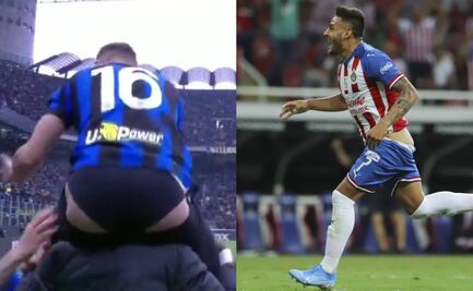 ¡Imitó a Alexis Vega! Jugador del Inter de Milán se bajó el short para festejar el gol de la victoria