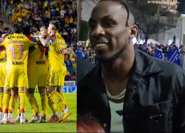 Julián Quiñones 'reportó' con el América para el partido de la Jornada 12 ante Santos