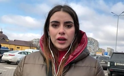 Periodista logra sacar a hija de su guía de Ucrania; ahora está en España a salvo