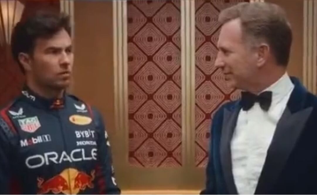 Checo Pérez protagoniza espectacular comercial previo al GP de Las Vegas