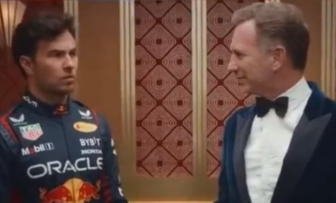 Checo Pérez protagoniza espectacular comercial previo al GP de Las Vegas