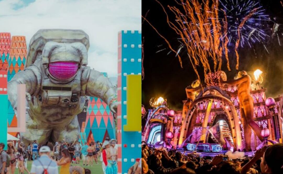 Fotos de IG: @coachella y @edc_mexico
