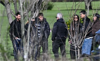 Así fue el último adiós de Lionel Messi a su padre Jorge en Rosario