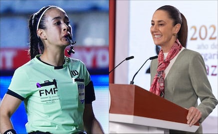 Claudia Sheinbaum celebra designación de árbitra Katia Itzel García para el Mundial 2026