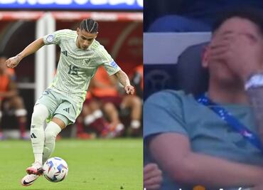 Así reaccionó Edson Álvarez al ver que Uriel Antuna mandó un pésimo centro en el México vs Venezuela