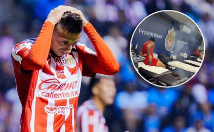 'Piojo' Alvarado volvió a detonar un explosivo y casi lesiona a un compañero de Chivas