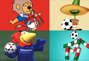 Las cinco mejores mascotas en la historia de las Copas del Mundo