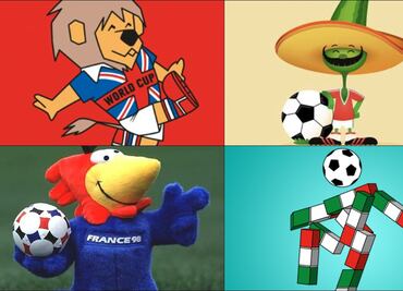Desde Willie hasta La'eeb: estas son todas las mascotas de la historia de los Mundiales