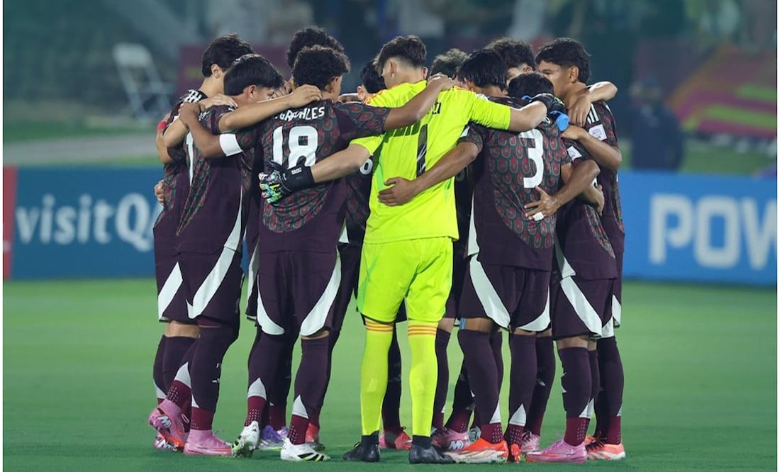 México Sub 17 Foto: Especial