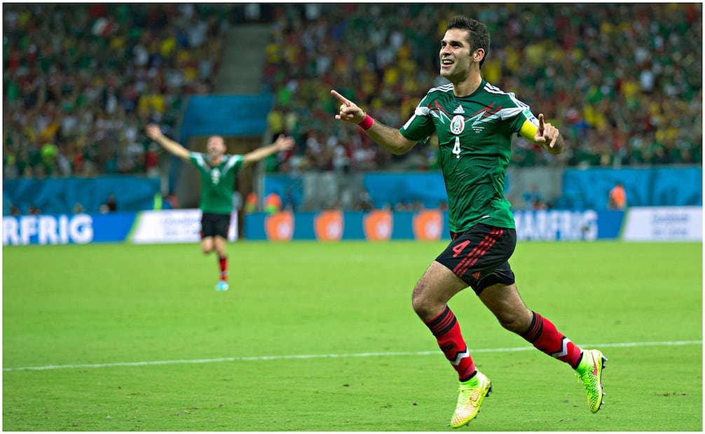 Rafael Márquez en el Mundial de Brasil 2014 Foto: Imago7