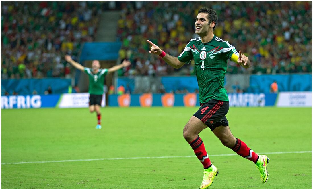Rafael Márquez en el Mundial de Brasil 2014 Foto: Imago7