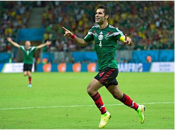 ¿Quiénes son los jugadores de México con más partidos disputados en la historia de los Mundiales?