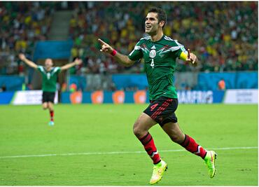 ¿Cuántos partidos jugó Rafa Márquez en Copas del Mundo con la Selección Mexicana?